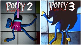 Trailer Comparison: Poppy Playtime Chapter 3 Vs Chapter 2 || Poppy Playtime Chapter 3