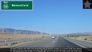 (S11 EP01) CA 58 West, Barstow to Bakersfield