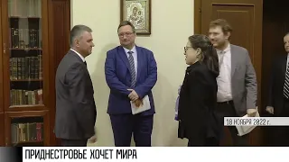 Президент - послам: Приднестровье хочет мира