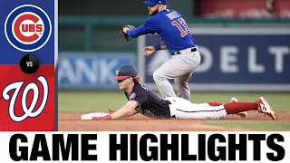 Cubs vs. Nationals Game Highlights (7/30/21) | MLB Highlights