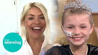 9-Year-Old Gets Gift From Holly On Bucket List Visit To This Morning Studio | This Morning