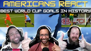 Americans React To Best World Cup Goals In History - Which Was The BEST ??  #football #goals