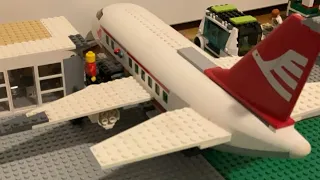 How to build a Lego passenger airplane
