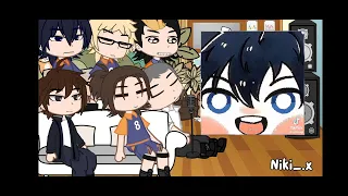 {°Haikyuu react to hinata's future as bachira in Blue Lock°} look at my description tyy!♡