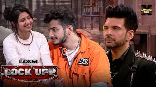 Karan हमारे प्यार के बीच आ रहा है munawar | Lock Upp | Ep 70 | Sara Khan,Anjali Arora, Poonam Pandey