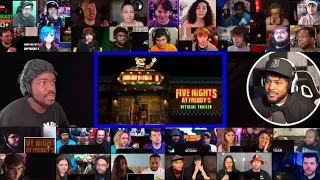 Super version | Five Nights At Freddy's | Official Trailer REACTION MASHUP