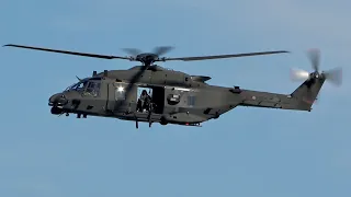 NHI Hkp14A NH-90 TTH Aviazione dell’Esercito flying Display at Jesolo AirShow 2019