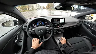 2021 Hyundai i30 Fastback N-line 1.5l 159HP | POV Test Drive 🎧 Binaural / Stereo audio