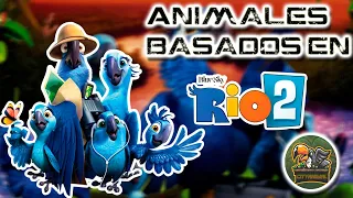 Рио 2 : Животные, которые появляются в Рио 2