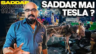 Walking Tale: Karachi Sadar Market, Pakistan - Sadar Mai Tesla | Junaid Akram