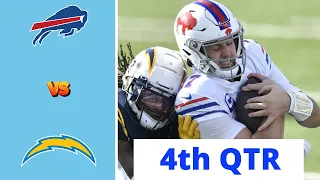 Buffalo Bills vs. Los Angeles Chargers Full Highlights 4th QTR | NFL Week 16, 2023