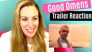 Good Omens Trailer Reaction With Michael Sheen And John Hamm