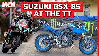 Riding the Suzuki GSX-8S to the Isle of Man TT | MCN Vlog