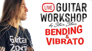 Bending And Vibrato - Live Guitar Workshop Highlight | GuitarZoom.com