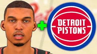 I Put Wemby On Detroit And Simulated 5 Years...