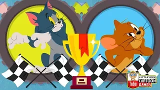 TOM AND JERRY ✔ BOOMERANG MAKE AND RACE. SUPER RACE. Cartoon Racing Game. Fun Games.  #LITTLEKIDS