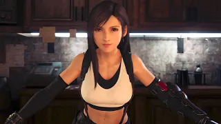 Final Fantasy 7 Tifa's Bar Seventh Heaven White Noise