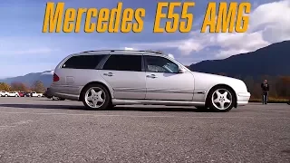 Mercedes AMG E55  Универсал. Он продал Evo 5 ради этого?! [BMIRussian]