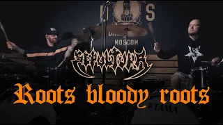 Sepultura - Roots bloody roots (Drum cover by Vladimir Zinoviev, Gleb Novikov)
