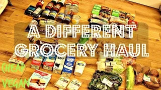 NOT-SO-TYPICAL VEGAN GROCERY HAUL (£48 WORTH OF FOOD)  ♥ Cheap Lazy Vegan