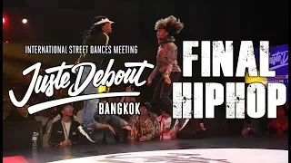 FLO, ANGYIL vs NASTYA, ADREY | FINAL HIPHOP 2vs2 | JUSTE DEBOUT BANGKOK 2019