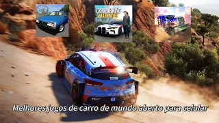 Melhores jogos de carro de mundo aberto para celular