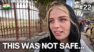We DIDN’T FEEL SAFE in OLD DELHI, We left early.. -  INDIA 🇮🇳 - Vlog #22