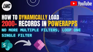 Dynamically Load 2000+ records from SharePoint list to canvas app (PowerApps)