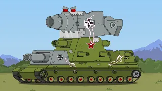 Karl-44 What are you doing? Cartoons about tanks