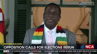 Zimbabwe elections | Opposition calls for elections rerun