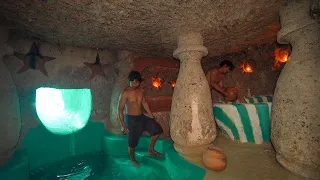 Как построить секретный подземный дом Храма выживания Водная горка для плавательного бассейна