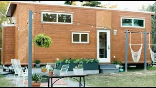 The 320-square-foot Tiny house with incredible Interior design #shorts