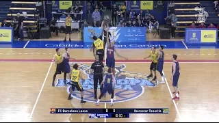 U14M - FC BARCELONA vs IBEROSTAR TENERIFE. Semifinal Minicopa Endesa 2018 (BasketCantera.TV)