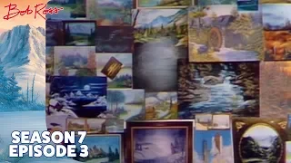 Bob Ross - Evergreens at Sunset (Season 7 Episode 3)