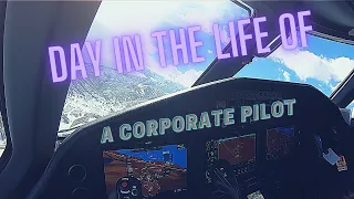 A day in the life of a corporate pilot! Citation Longitude | Vegas - Heber City