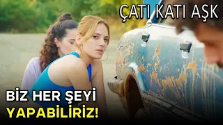 Yasemin, Demir'e Rest Çekti! - Çatı Katı Aşk 9. Bölüm