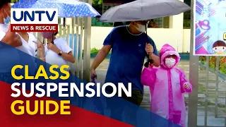 DepEd issues new guidelines on class suspensions