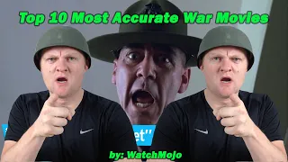 Top 10 Most Accurate War Movies | WatchMojo | History Teacher Reacts