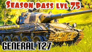 Arms Race Level 75 Reward General T27 World of Tanks Console Modern Armor Wot console