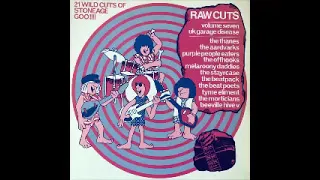 Various – Raw Cuts Vol 7 - UK Garage Disease 80's Garage Rock Punk Fuzz Revival Bands Music ALBUM LP