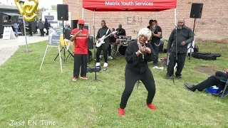 "Love Of Mine" by Just EN Time band at Better Block Detroit G7 on May 3, 2024