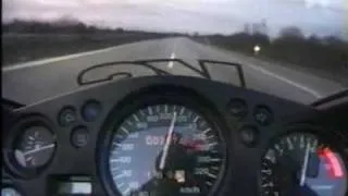 300 mph on motorbike