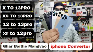 Convert iPhone x to iPhone 13pro / x to 13pro / xs to 13pro / xr to 13 / 12 to 13pro #iphone