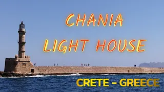 CHANIA LIGHT HOUSE | CRETE | GREECE | WALKVLOG MEDIA