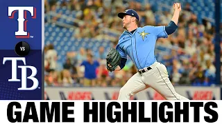 Rangers vs. Rays Game Highlights (9/18/22) | MLB Highlights