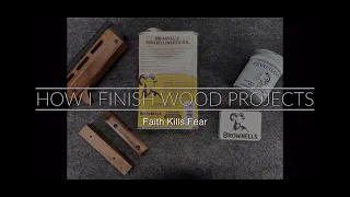 How to do final wood finishing using Boiled Linseed Oil