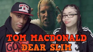 MY DAD REACTS TO Tom MacDonald - "Dear Slim" (PRODUCED BY EMINEM) REACTION