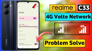 Realme C33 4G Volte Network Problem | How To Fix 4G Volte Network Problem Realme C33 | HM Technical
