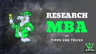 Research lernen für MBA und andere Plattformen