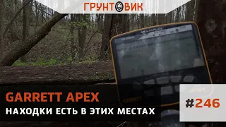 #246 Поиск с Garrett Apex. Находки есть в этих местах